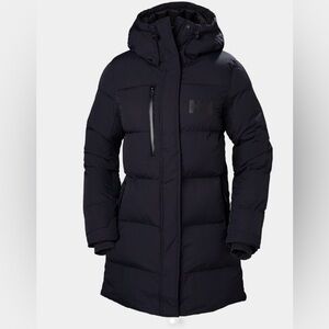 Helly Hansen Women's Long Puffer Coat in Black